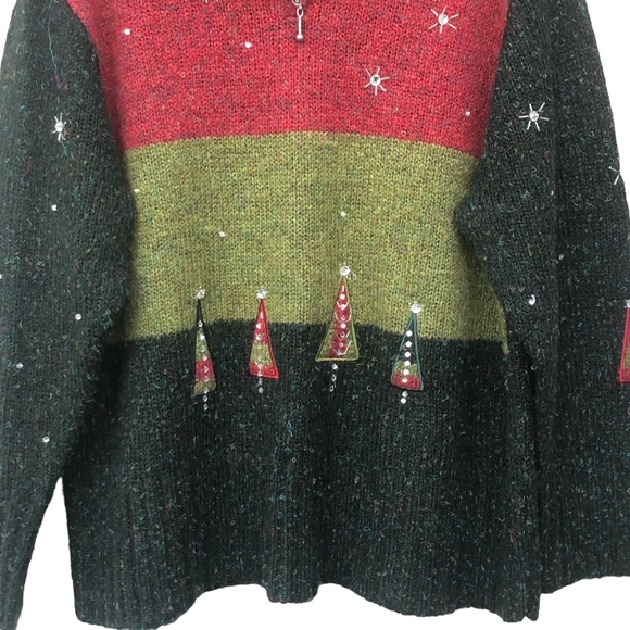 Mandal Bay Christmas Tree Sweater size XXL - Picture 2 of 9